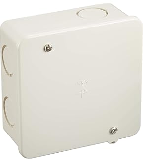 Amazon | 未来工業 露出用四角ボックス 取付自在蓋 ケーブル